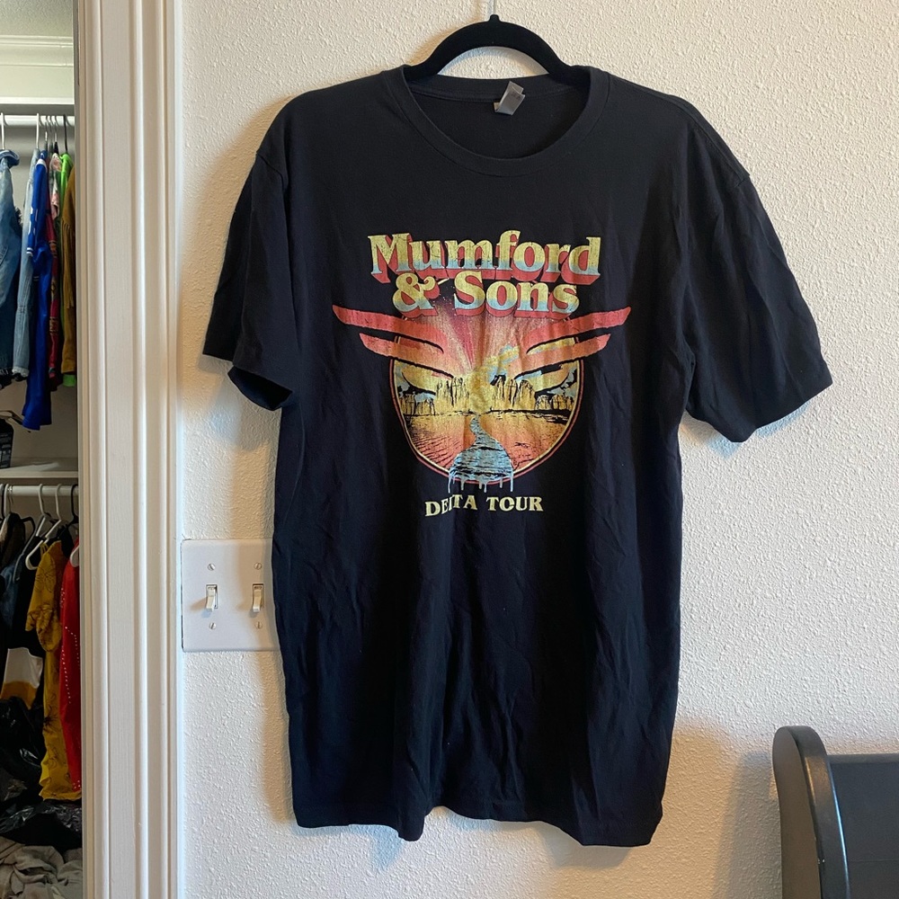 Mumford and Sons Delta Tour T-shirt